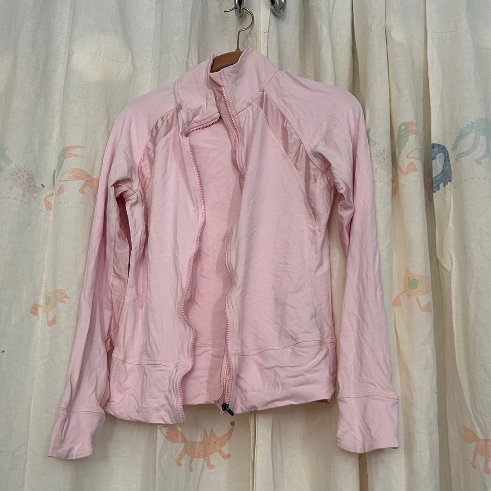Light Pink Women's Zip-Up Trainers Jacket S